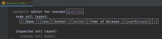 bookitem editor