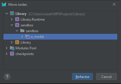 move node menu