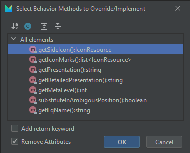 override methods